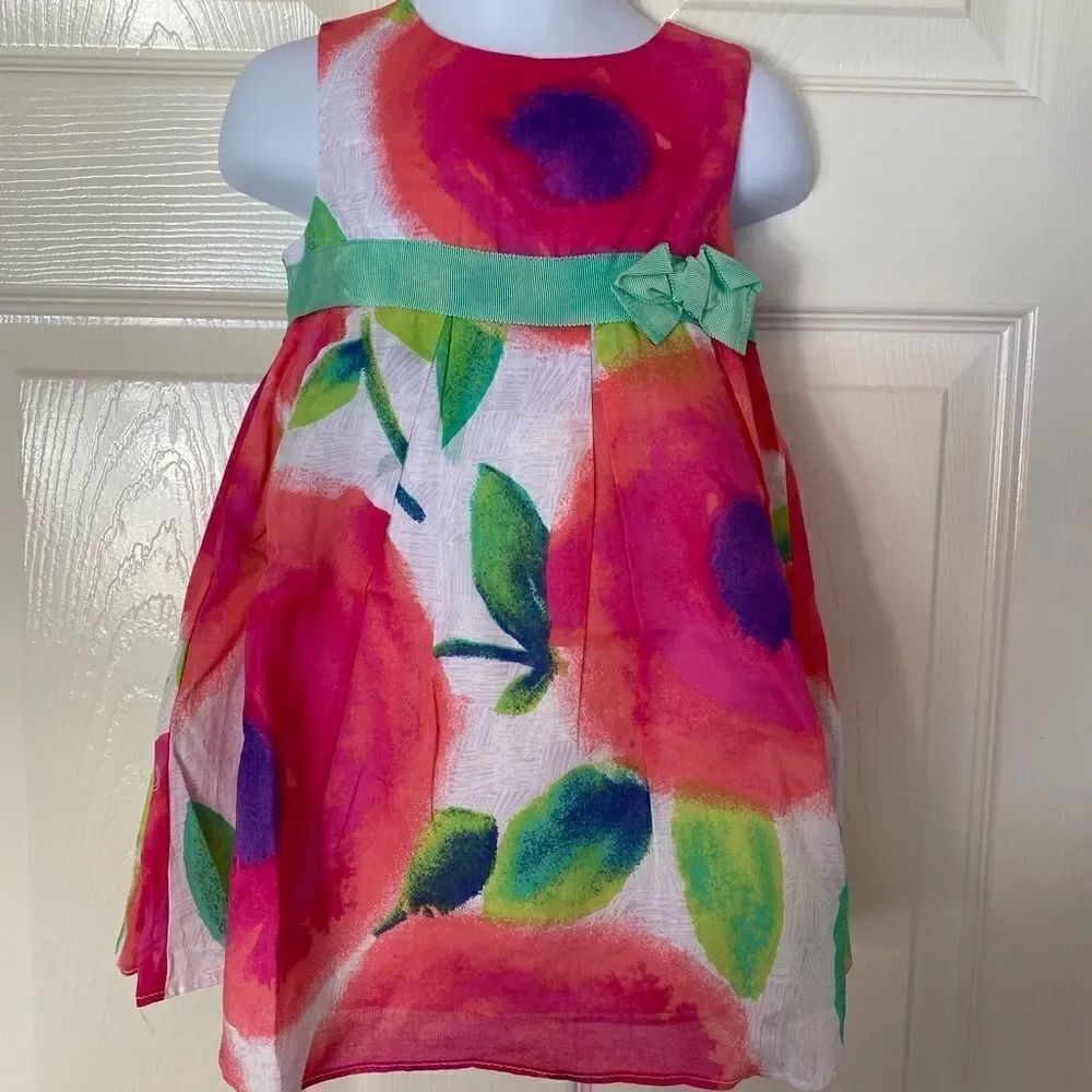 FIRST IMPRESSION Flower Lined Dress